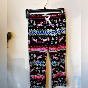 Old Navy girls fleece pj bottoms size M 8​